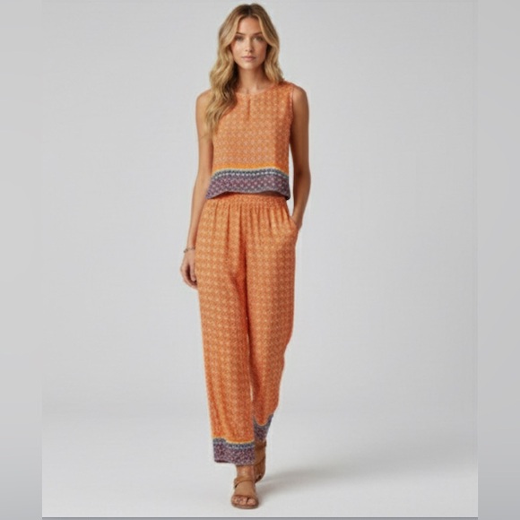 Boho Tribal Print Tank Top & Pants - Picture 3 of 8